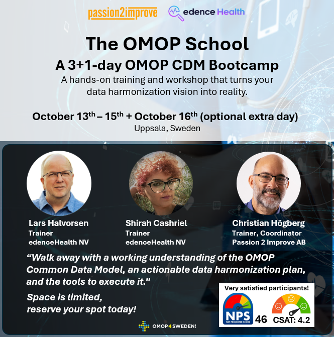 The OMOP School – October 2026 poster